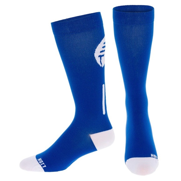 2 Pack Men's Knee High Compression Socks, M/L - Picture 1 of 7